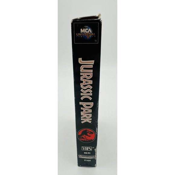 Jurassic Park by Steven Spielberg (VHS, 1993) - Picture 2 of 4